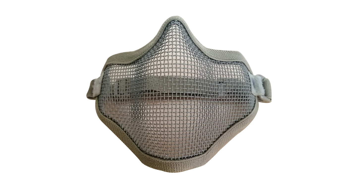 Metal Mesh Half Mask (Various Colours)