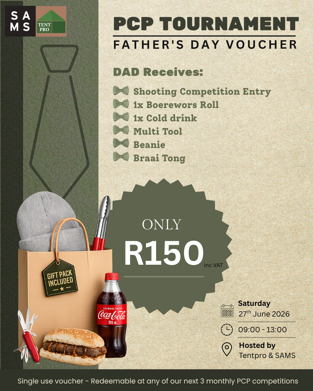 Father's Day PCP Tournament Voucher