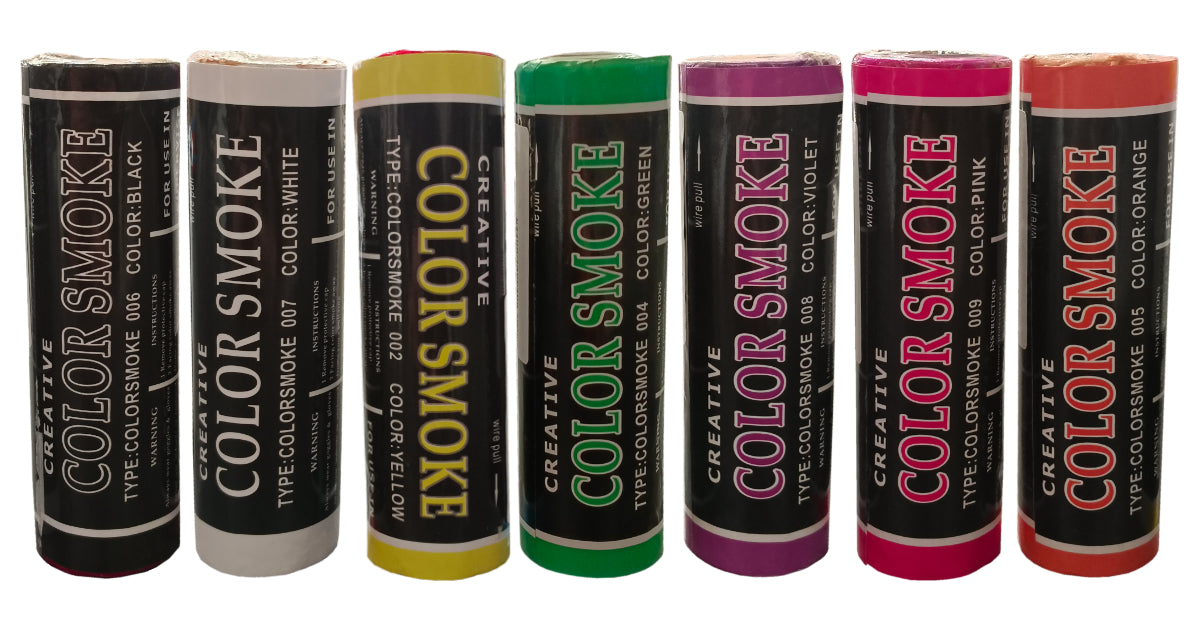 Smoke Shell Colours Colour Smoke (Various Colours) – TentPro