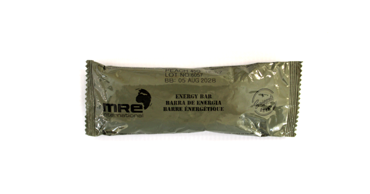 MRE Energy Bar Apricot 50g