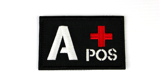 Black Blood Patch A Postive