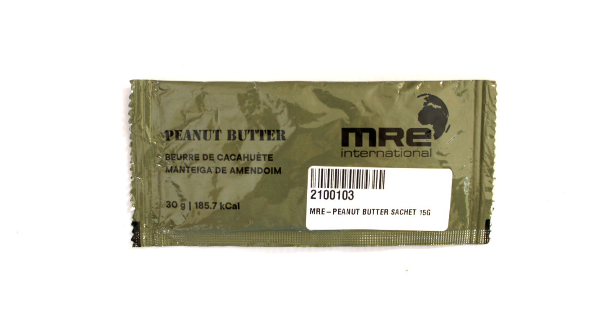MRE Peanut Butter Sachet 15G
