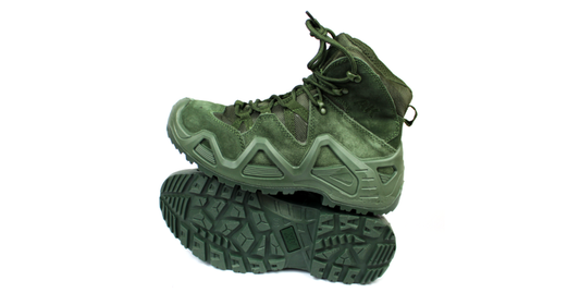 Olive AK Ankle Boots