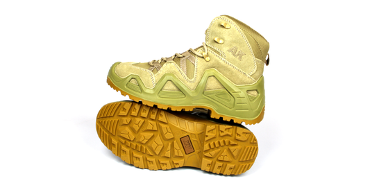 Beige AK Ankle Boots