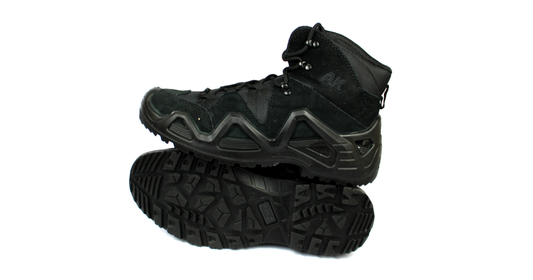 Black AK Ankle Boots