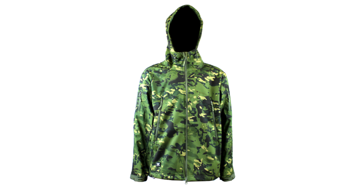 Dark Woodland Soft Shell Jacket