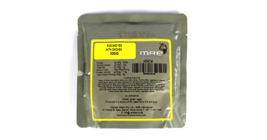 MRE 300g – Rice & Veg with Chicken